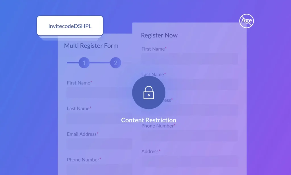 Free Download User Registration Content Restriction 1.3.4 [Latest Version]