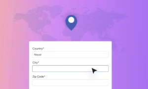 User Registration Geolocation