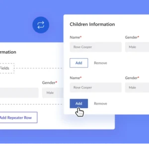 User Registration Repeater Fields