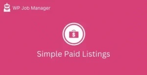 WP Job Manager Simple Paid Listings Addon