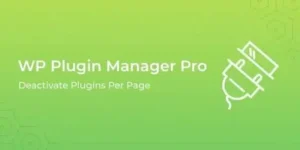 WP Plugin Manager Pro – Deactivate  plugins per page