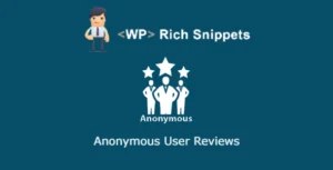 WP Rich Snippets – Anonymous User Reviews