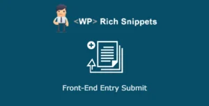 WP Rich Snippets – Front-End Entry Submit