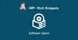 WP Rich Snippets – Software Specs