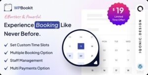 WPBookit Appointment Booking WordPress Plugin