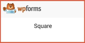 WPForms – Square