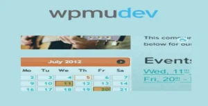 WPMU DEV BuddyPress Group Calendar