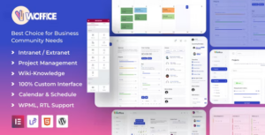 Woffice – Intranet, Extranet & Project Management WordPress Theme