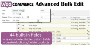 WooCommerce Advanced Bulk Edit