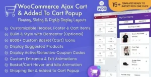 WooCommerce Ajax Cart & Added To Cart Popup Plugin