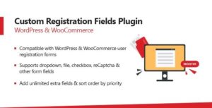 WooCommerce Custom Registration Fields Plugin