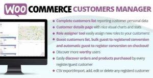 WooCommerce Customers Manager