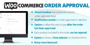 WooCommerce Order Approval