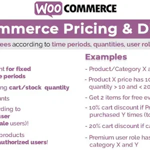 WooCommerce Pricing & Discounts By vanquish