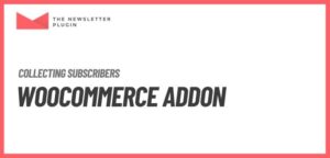 Newsletter – WooCommerce Addon – Collecting subscribers