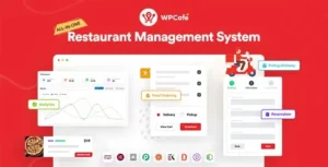 WP Cafe – Restaurant Reservation, Food Menu & Food Ordering for WooCommerce