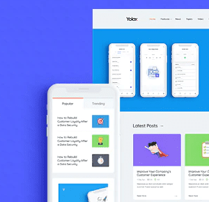 Yolox Modern WordPress Blog Theme for Business & Startup