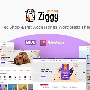 Ziggy Pet Shop WordPress Theme