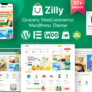 Zilly Grocery Store WooCommerce WordPress Theme