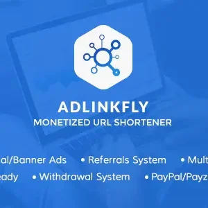 AdLinkFly Monetized URL Shortener