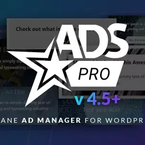 Ads Pro Plugin WordPress Advertising Manager