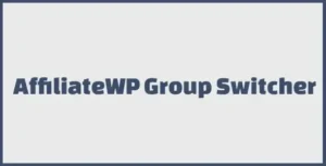 AffiliateWP Group Switcher