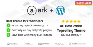 The Ark   WordPress Theme made for Freelancers