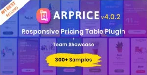 ARPrice Responsive WordPress Pricing Table Plugin