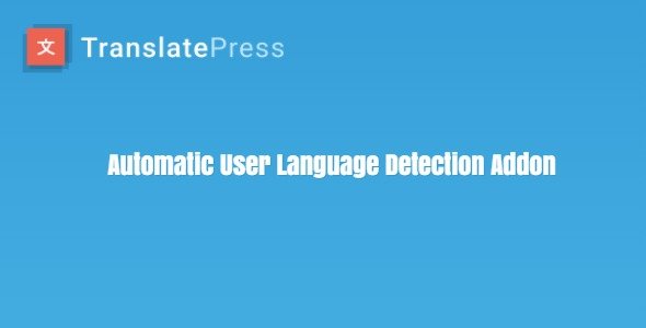 TranslatePress Automatic User Language Detection Addon