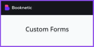 Custom forms for Booknetic