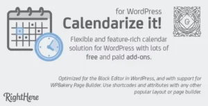 Calendarize it! for WordPress