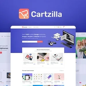 Cartzilla Digital Marketplace & Grocery Store WordPress Theme