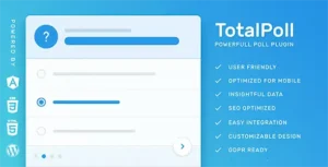 TotalPoll Pro Responsive WordPress Poll Plugin