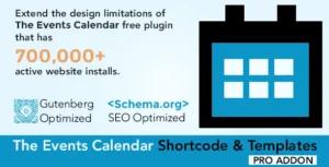 Events Shortcodes & Templates Pro Addon For The Events Calendar