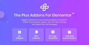 The Plus Addons for Elementor Page Builder WordPress Plugin