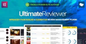 Ultimate Reviewer WordPress Plugin For WPBakery Page Builder