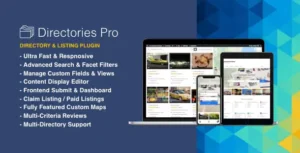 Directories Pro + All Addons for WordPress