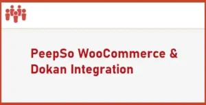 PeepSo WooCommerce & Dokan Integration