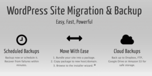 Duplicator Pro – WordPress Site Migration & Backup