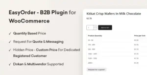 EasyOrder – B2B Plugin for WooCommerce