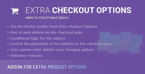 Extra Checkout Options Addon for Product