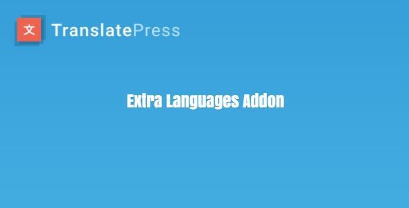 TranslatePress Extra Languages Addon WordPress Plugin