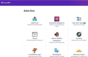 FacetWP Elementor Add-on