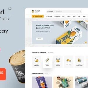 Farmart Organic & Grocery WordPress Theme