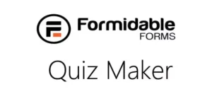 Formidable Forms Quiz Maker