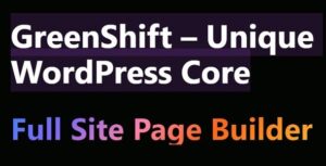 Greenshift Page Builder and Animation Gutenberg Plugin