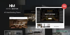 Hotel Master Booking WordPress Theme