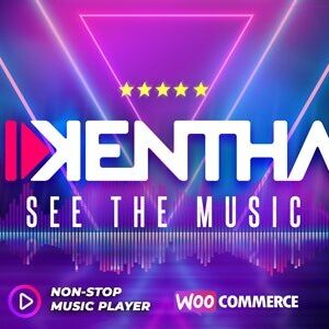 Kentha Non-Stop Music WordPress Theme with Ajax