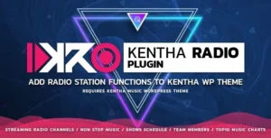 Kentha Radio – Addon for Kentha Music WordPress Theme