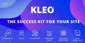 KLEO – Pro Community Focused, Multi-Purpose BuddyPress Theme